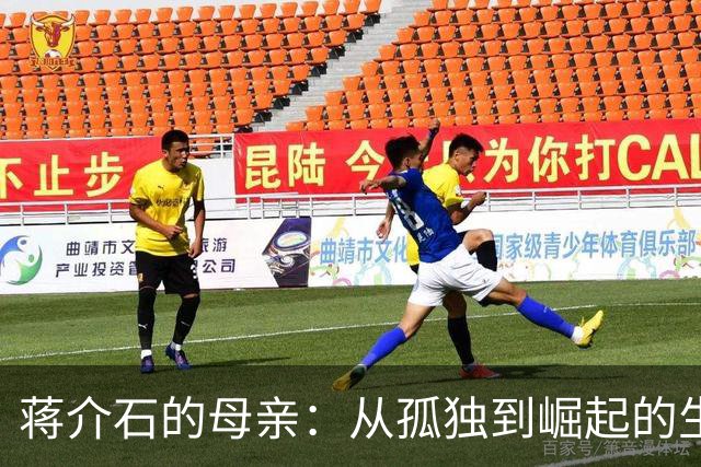 蒋介石的母亲：从孤独到崛起的生命历程